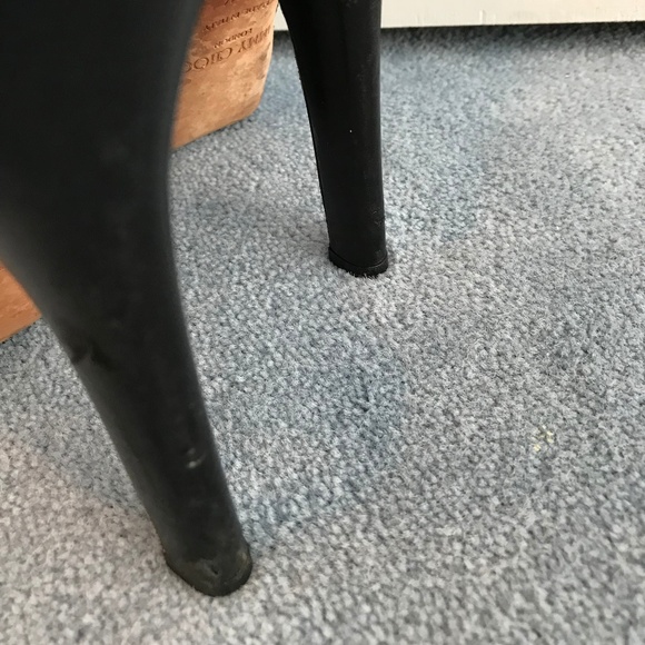 Jimmy Choo Knee High Leather Boots - Picture 3 of 8